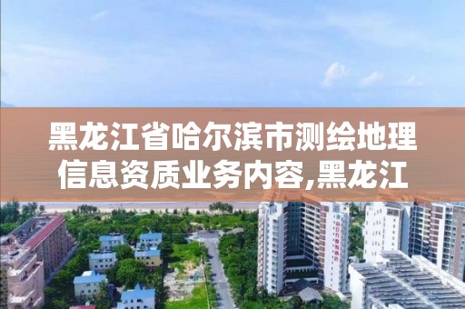 黑龍江省哈爾濱市測繪地理信息資質業務內容,黑龍江測繪地理信息中心。