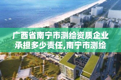 廣西省南寧市測繪資質企業承擔多少責任,南寧市測繪院。