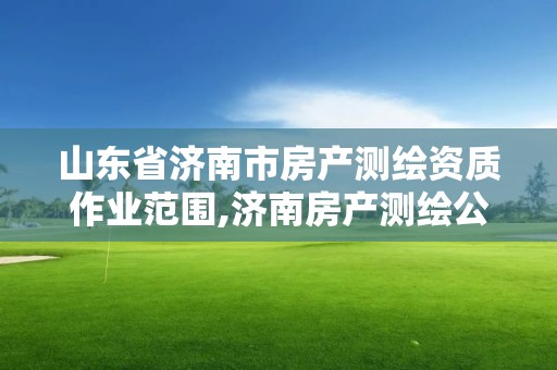 山東省濟南市房產測繪資質作業范圍,濟南房產測繪公司