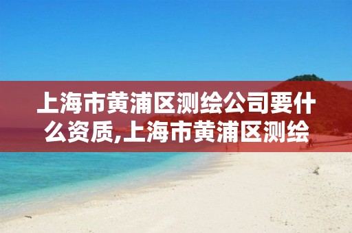 上海市黃浦區測繪公司要什么資質,上海市黃浦區測繪公司要什么資質才能進