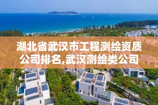 湖北省武漢市工程測繪資質公司排名,武漢測繪類公司