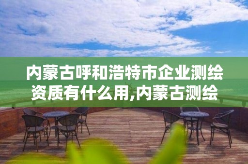 內蒙古呼和浩特市企業測繪資質有什么用,內蒙古測繪資質延期公告。