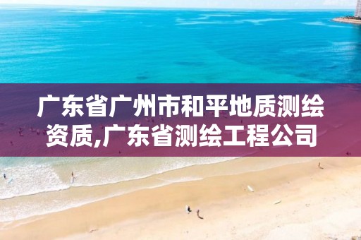 廣東省廣州市和平地質測繪資質,廣東省測繪工程公司地理信息生產基地項目。