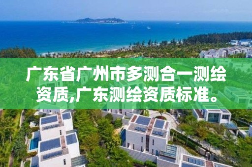 廣東省廣州市多測合一測繪資質(zhì),廣東測繪資質(zhì)標(biāo)準(zhǔn)。