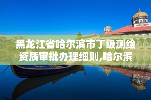 黑龍江省哈爾濱市丁級測繪資質審批辦理細則,哈爾濱市測繪院。