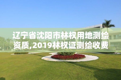 遼寧省沈陽市林權用地測繪資質,2019林權證測繪收費標準