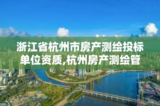 浙江省杭州市房產(chǎn)測(cè)繪投標(biāo)單位資質(zhì),杭州房產(chǎn)測(cè)繪管理服務(wù)平臺(tái)