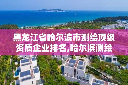 黑龍江省哈爾濱市測繪頂級資質企業排名,哈爾濱測繪公司招聘