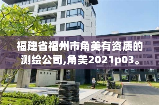 福建省福州市角美有資質的測繪公司,角美2021p03。