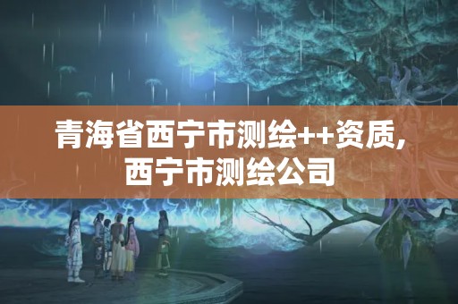 青海省西寧市測繪++資質,西寧市測繪公司