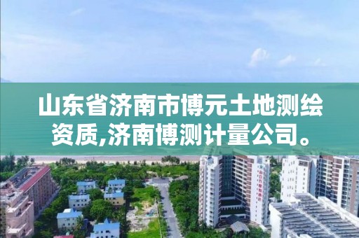 山東省濟(jì)南市博元土地測繪資質(zhì),濟(jì)南博測計量公司。