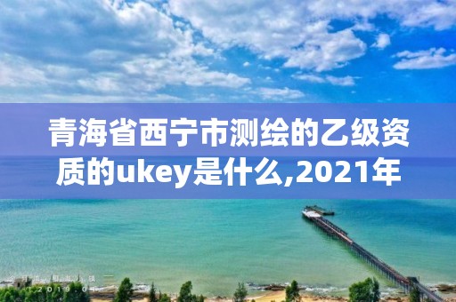 青海省西寧市測繪的乙級資質的ukey是什么,2021年測繪乙級資質申報制度。