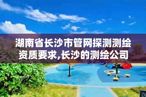 湖南省長(zhǎng)沙市管網(wǎng)探測(cè)測(cè)繪資質(zhì)要求,長(zhǎng)沙的測(cè)繪公司排行