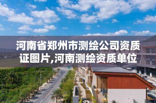 河南省鄭州市測繪公司資質證圖片,河南測繪資質單位查詢