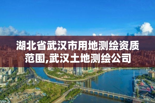 湖北省武漢市用地測繪資質(zhì)范圍,武漢土地測繪公司