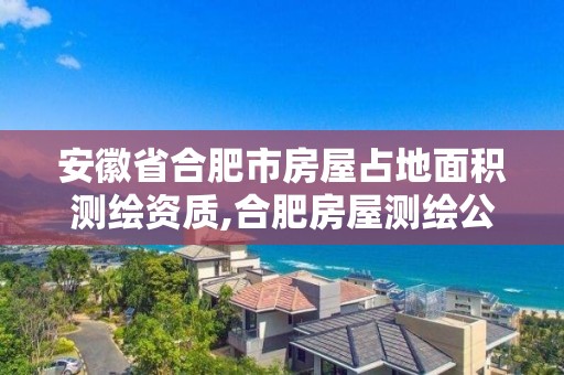 安徽省合肥市房屋占地面積測繪資質,合肥房屋測繪公司。