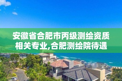 安徽省合肥市丙級測繪資質(zhì)相關(guān)專業(yè),合肥測繪院待遇怎么樣