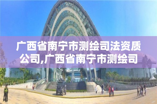 廣西省南寧市測繪司法資質公司,廣西省南寧市測繪司法資質公司名單