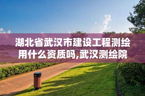 湖北省武漢市建設工程測繪用什么資質嗎,武漢測繪院是什么級別。