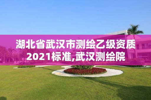 湖北省武漢市測繪乙級資質(zhì)2021標(biāo)準(zhǔn),武漢測繪院