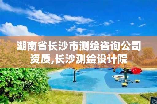 湖南省長沙市測繪咨詢公司資質,長沙測繪設計院