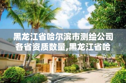 黑龍江省哈爾濱市測繪公司各省資質數量,黑龍江省哈爾濱市測繪局