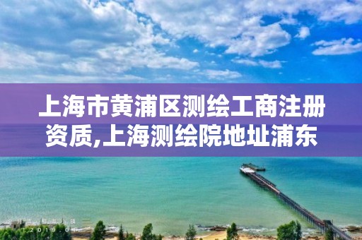 上海市黃浦區測繪工商注冊資質,上海測繪院地址浦東