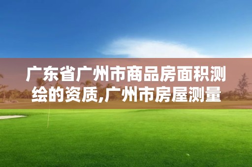 廣東省廣州市商品房面積測繪的資質,廣州市房屋測量測繪。