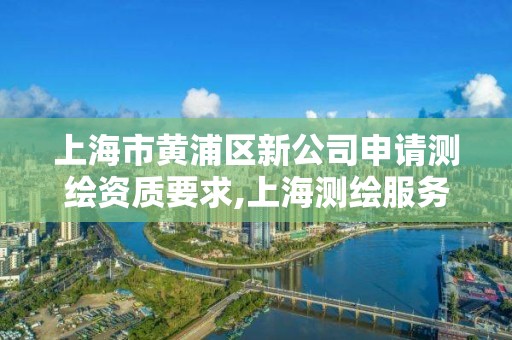 上海市黃浦區(qū)新公司申請測繪資質(zhì)要求,上海測繪服務(wù)中心。