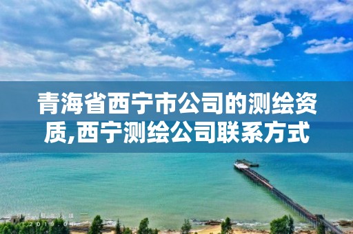 青海省西寧市公司的測繪資質,西寧測繪公司聯系方式