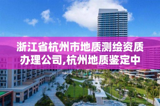 浙江省杭州市地質測繪資質辦理公司,杭州地質鑒定中心地址