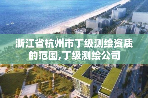 浙江省杭州市丁級測繪資質的范圍,丁級測繪公司