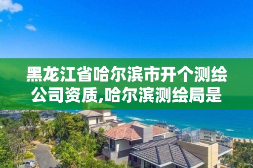 黑龍江省哈爾濱市開個測繪公司資質,哈爾濱測繪局是干什么的