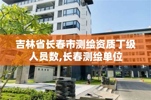 吉林省長春市測繪資質(zhì)丁級人員數(shù),長春測繪單位