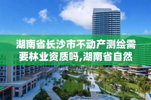 湖南省長沙市不動產(chǎn)測繪需要林業(yè)資質(zhì)嗎,湖南省自然資源廳關(guān)于延長測繪資質(zhì)證書有效期的公告。