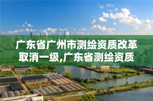 廣東省廣州市測繪資質改革取消一級,廣東省測繪資質辦理流程。