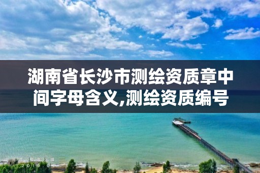 湖南省長沙市測繪資質章中間字母含義,測繪資質編號