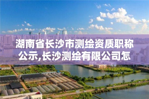 湖南省長沙市測繪資質(zhì)職稱公示,長沙測繪有限公司怎么樣