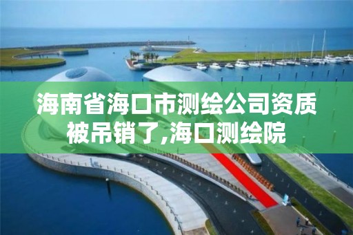 海南省海口市測繪公司資質被吊銷了,海口測繪院