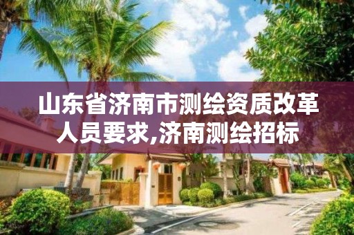 山東省濟南市測繪資質改革人員要求,濟南測繪招標