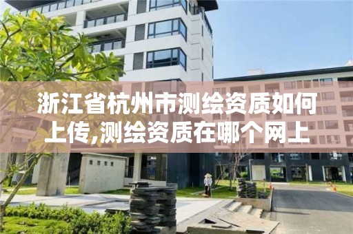 浙江省杭州市測繪資質如何上傳,測繪資質在哪個網上申報