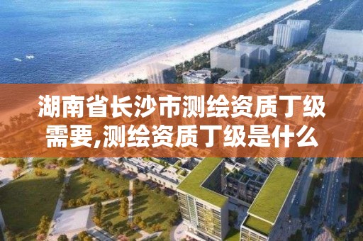 湖南省長沙市測繪資質丁級需要,測繪資質丁級是什么意思