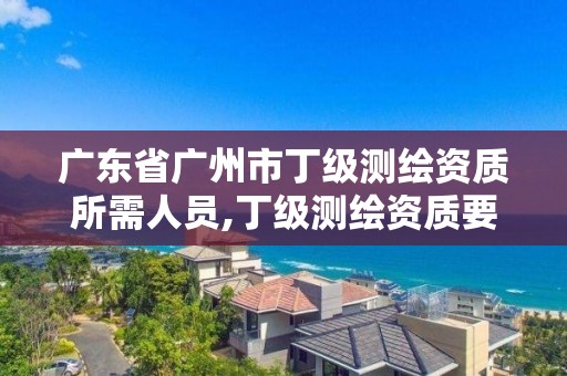 廣東省廣州市丁級測繪資質(zhì)所需人員,丁級測繪資質(zhì)要求