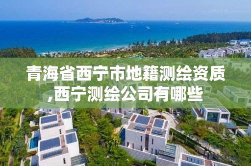 青海省西寧市地籍測繪資質,西寧測繪公司有哪些