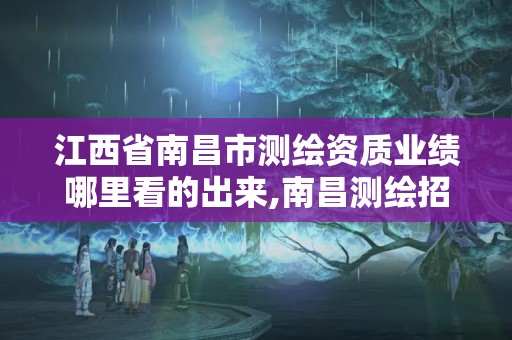 江西省南昌市測繪資質業績哪里看的出來,南昌測繪招聘信息。