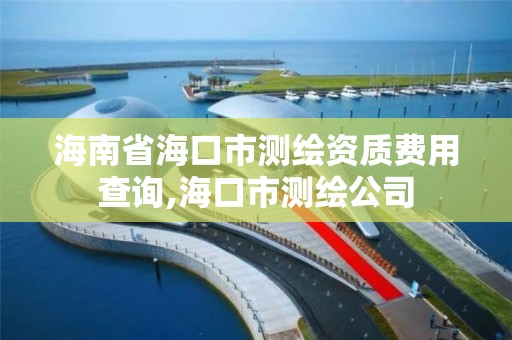 海南省海口市測繪資質費用查詢,?？谑袦y繪公司