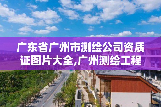 廣東省廣州市測繪公司資質(zhì)證圖片大全,廣州測繪工程公司