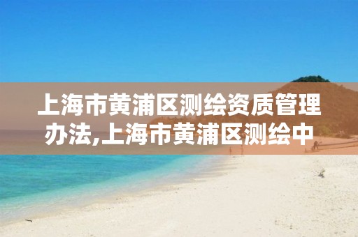 上海市黃浦區測繪資質管理辦法,上海市黃浦區測繪中心