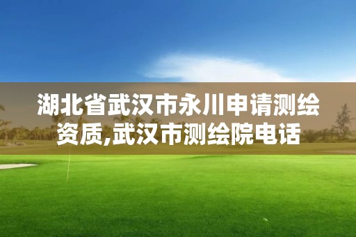 湖北省武漢市永川申請測繪資質,武漢市測繪院電話