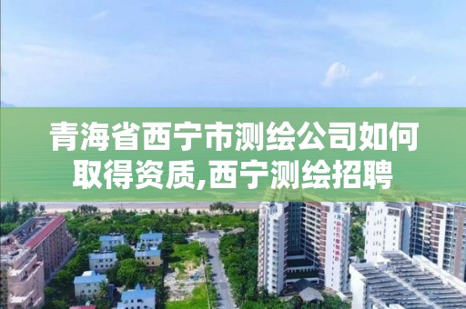 青海省西寧市測繪公司如何取得資質,西寧測繪招聘